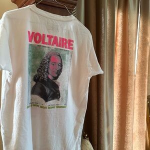 Voltaire Graphic T-Shirt in White